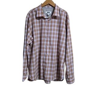 Joseph Abboud Men's Plaid Shirt - Multicolor. Men's Size Xxl